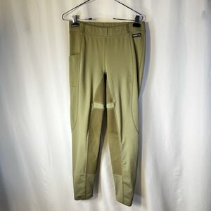 Kerrits‎ Equestrian Riding Pants Women's Sz L Beige Horse Read